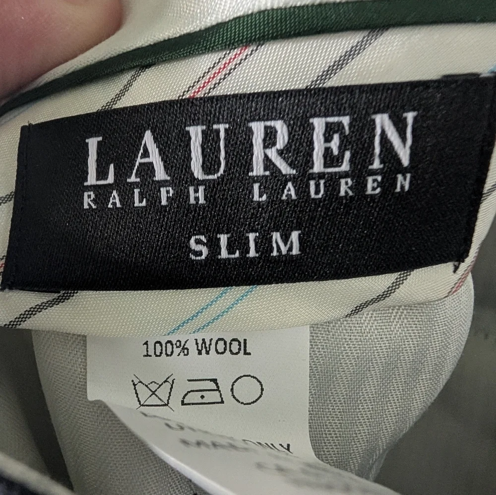 Lauren Ralph Lauren Navy Pinstripe Dress Pants 40W/30L